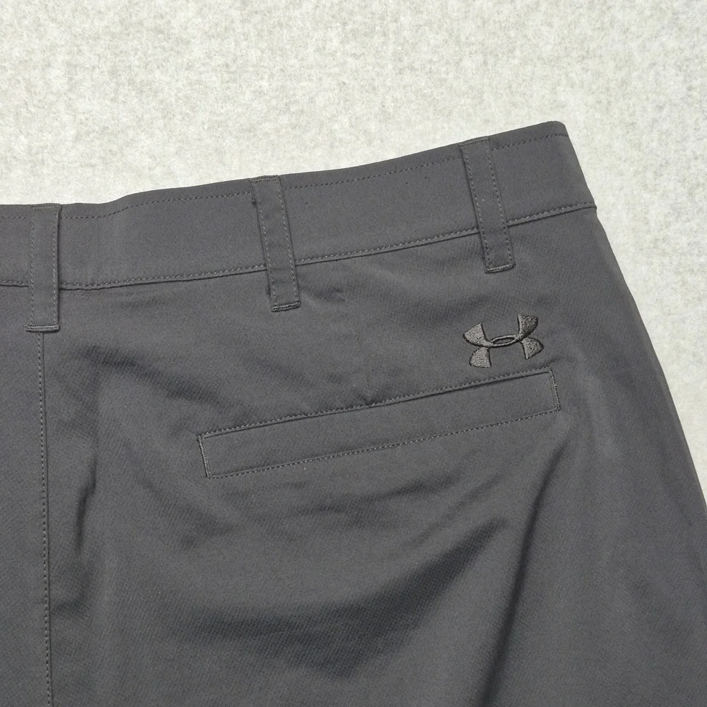Under Armour Pants Mens Size 40 x 30 Black Loose Fit Golf Chino Outdoor Casual